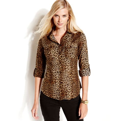 michael kors bluse spitze schwarz|Chic & Trendy Women’s Tops .